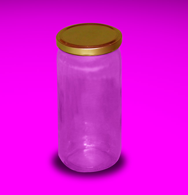 frasco de vidrio